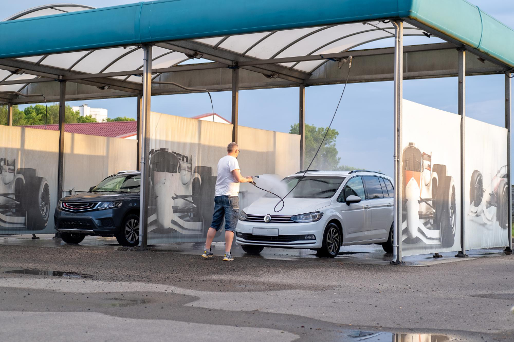 une station de lavage